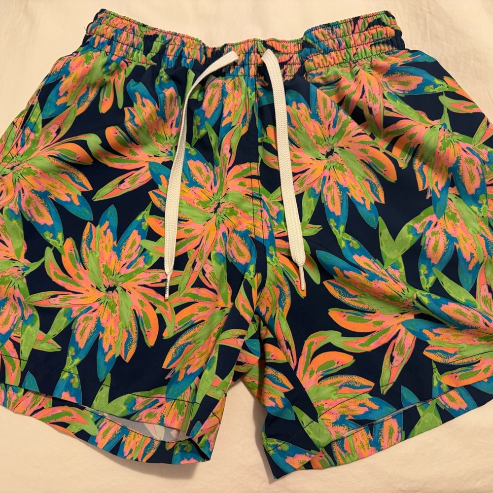 Chubbies Vibrant Floral Swim Trunks